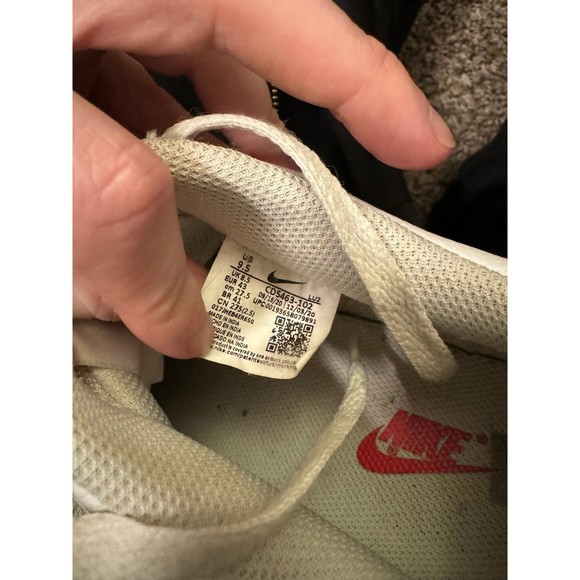 Nike Court Vision Low White University Red” Size 9.5M - Picture 5 of 6